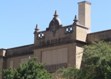 Old Dallas High School and Downtown Dallas